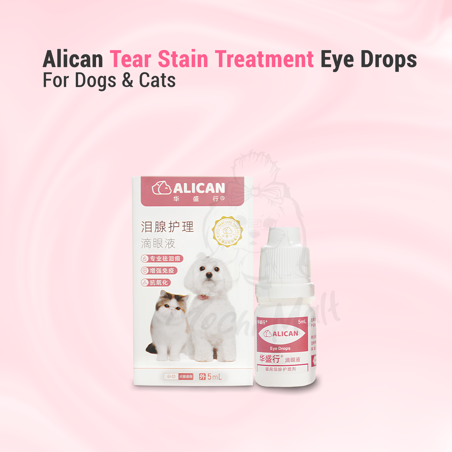 Eye drops for dogs tear stains best sale