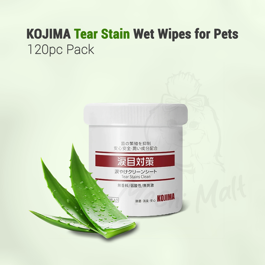 'KOJIMA' Tear Stain Pet Single-Use Eye Wipes 120pc